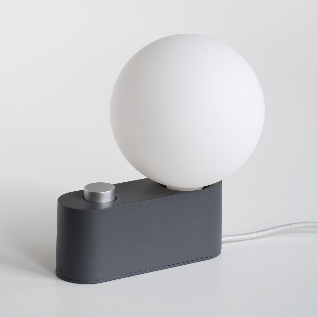 Tischlampe Alumina Charcoal