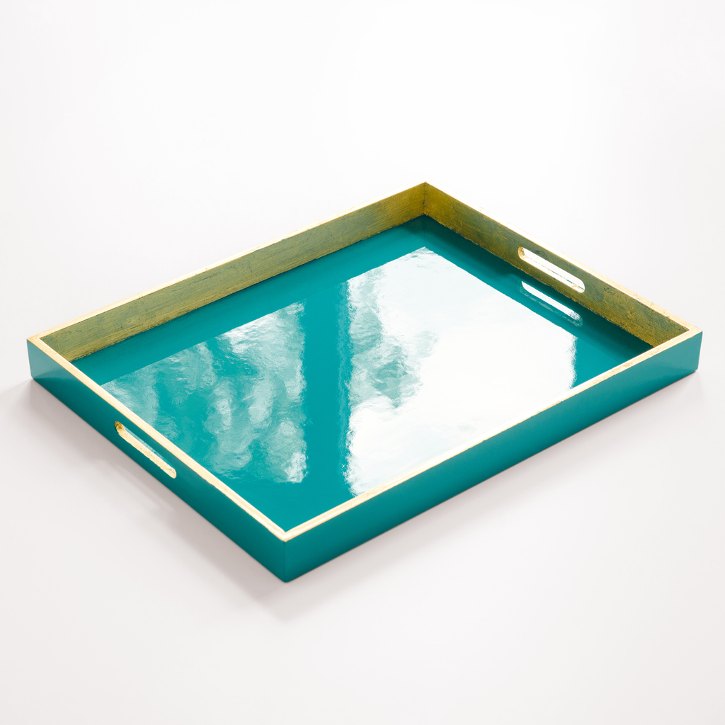 Lacktablett Shimura Türkis Lacktablett Shimura Türkis