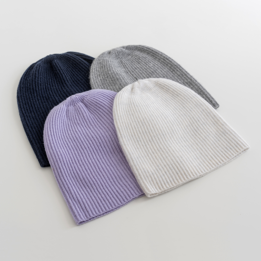 Sunday in Bed X Torquato Kaschmir-Beanie Cream - 2