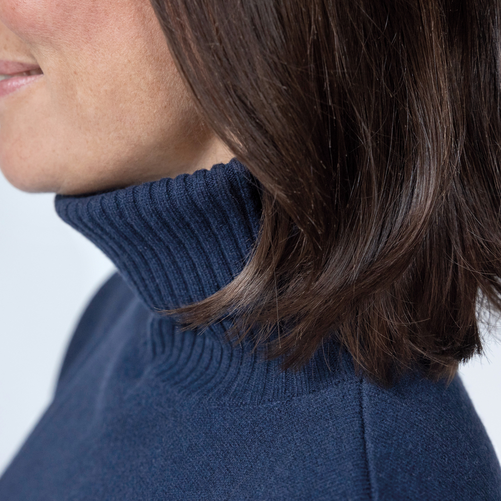 Sunday in Bed X Torquato Merino-Kaschmir-Pullover Midnight S - 5