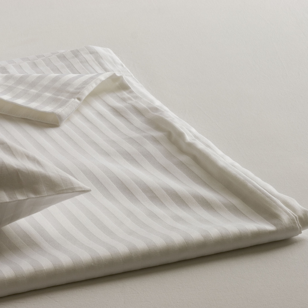 Bettbezug Baumwolldamast 155x220 cm - 2