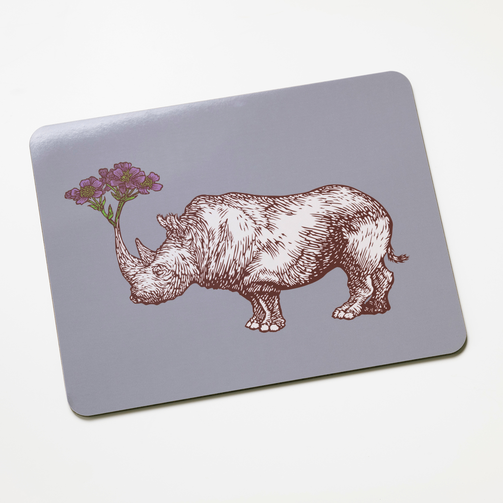Tischset Somerset Nashorn