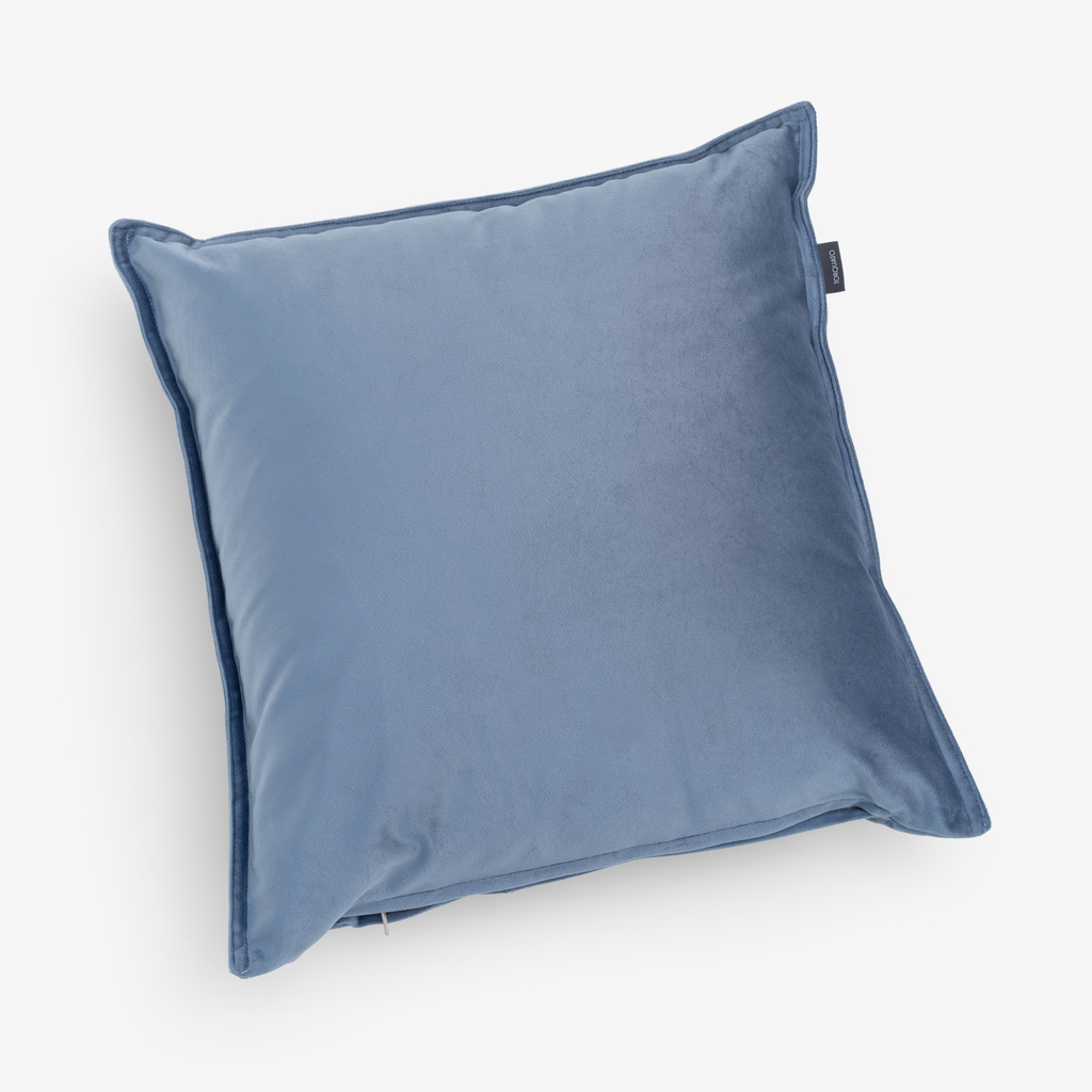 Samtkissen Celeste Hellblau 40 x 40 cm