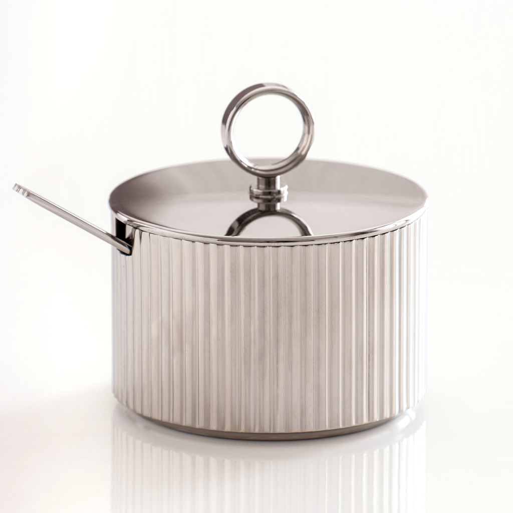 Georg Jensen Zuckerdose Bernadotte Georg Jensen Zuckerdose Bernadotte