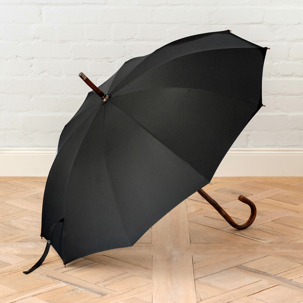 Doppler-Kastanienschirm Oxford Schwarz Doppler-Kastanienschirm Oxford Schwarz