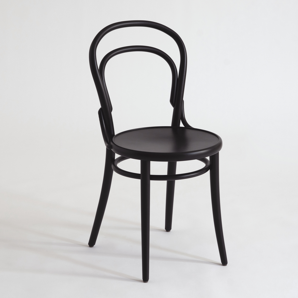 Der Bistro-Stuhl schwarz Der Bistro-Stuhl schwarz