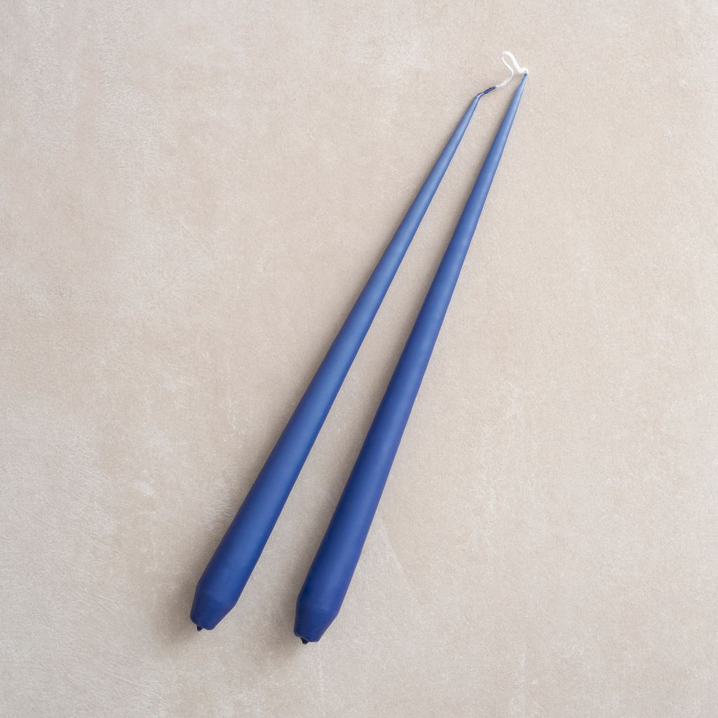 4 Ester & Erik Spitzkerzen Blue