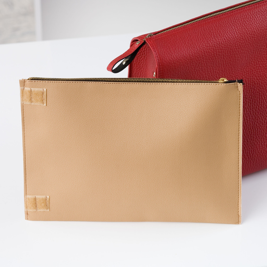 Hammann Kulturtasche Kalbsleder Rot - 4