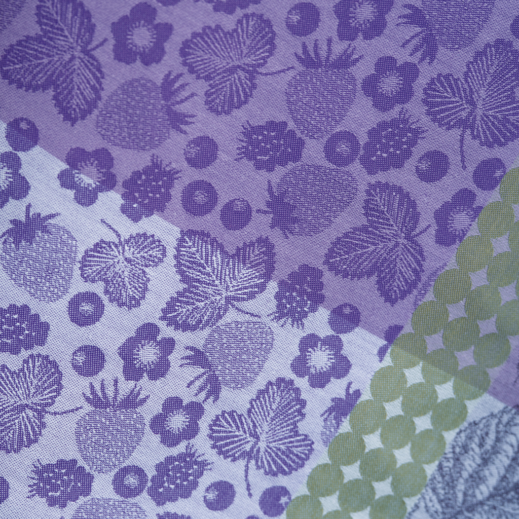 Le Jacquard Français Geschirrtuch Cueillette d'été Mure / Purple - 3