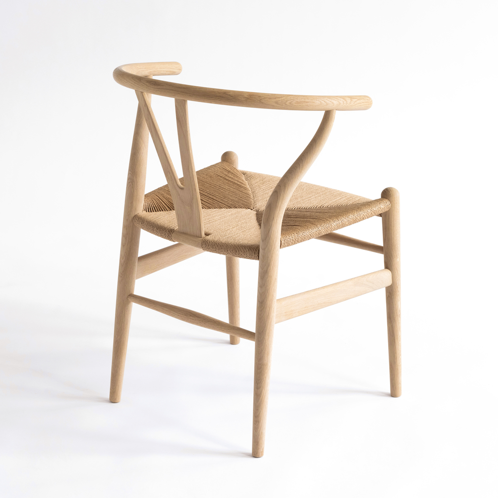 The Wishbone Chair Eiche geseift - 3
