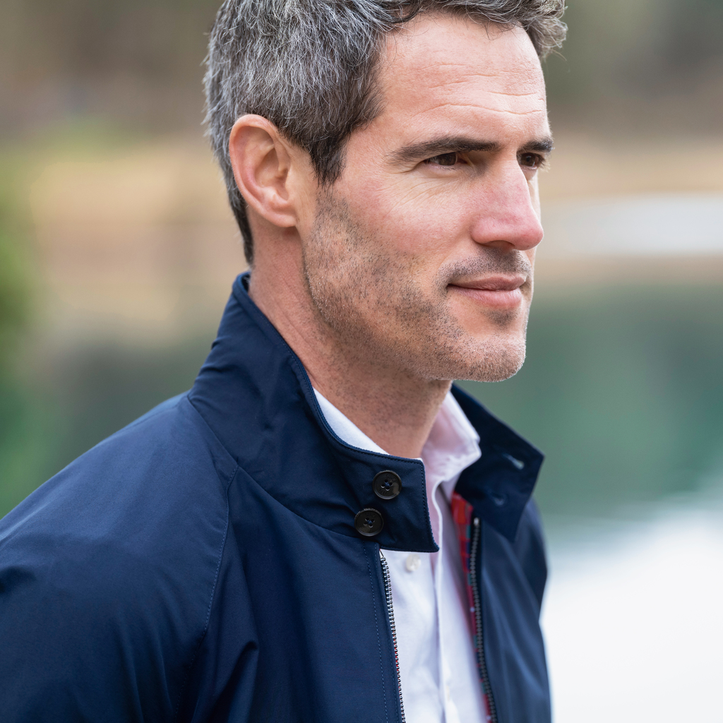 Baracuta Harrington Jacket navy 52 - 3