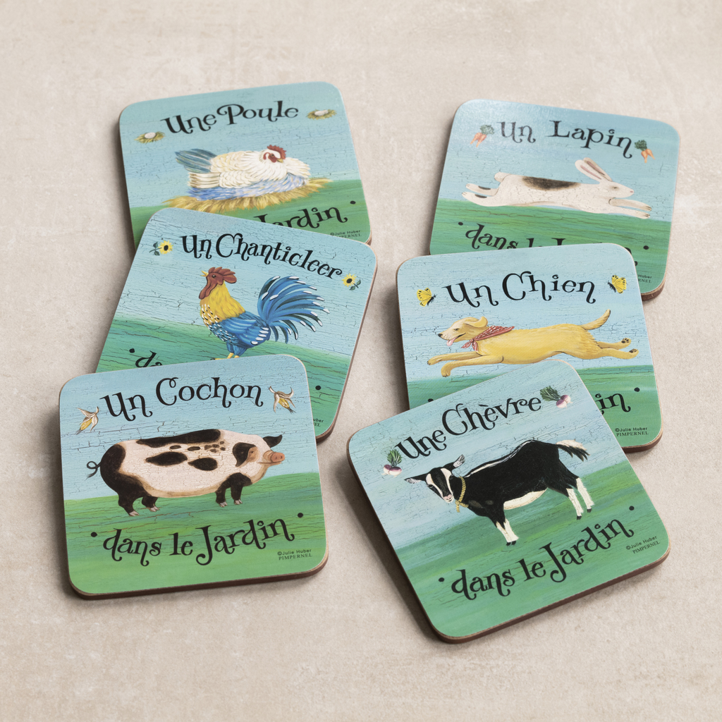 Dans le Jardin Untersetzer 6 Stück Dans le Jardin Untersetzer 6 Stück