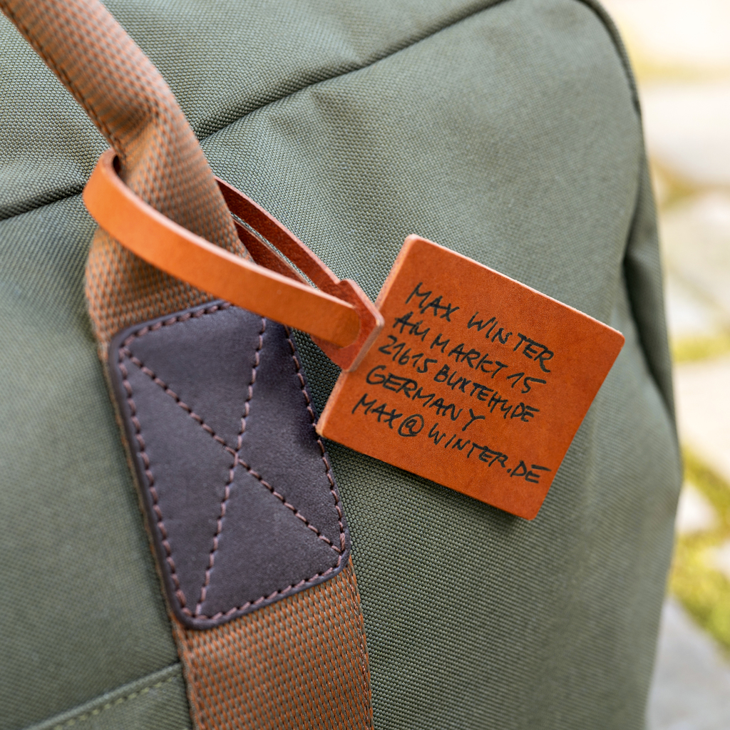 Legendär Gepäckanhänger IDENTIFY Chestnut - 2 Legendär Gepäckanhänger IDENTIFY Chestnut - 2