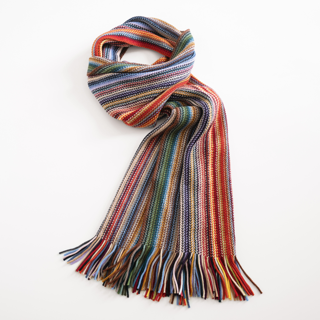 Raschelschal aus Schurwolle Raschelschal aus Schurwolle