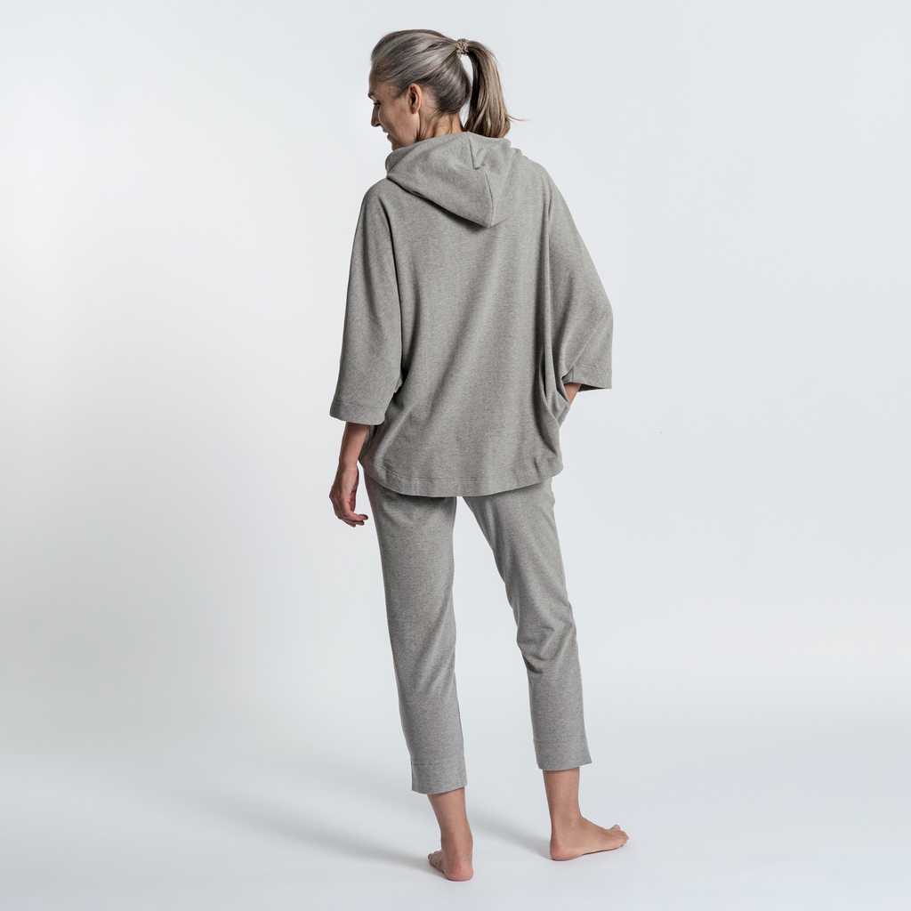 Sunday in Bed X Torquato Pyjamahose Pure Grau Melange S - 4