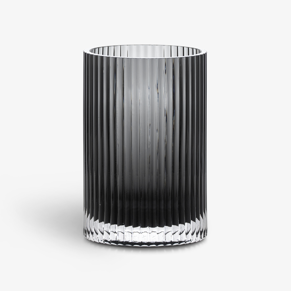 Vase Cannella 21 cm Grau