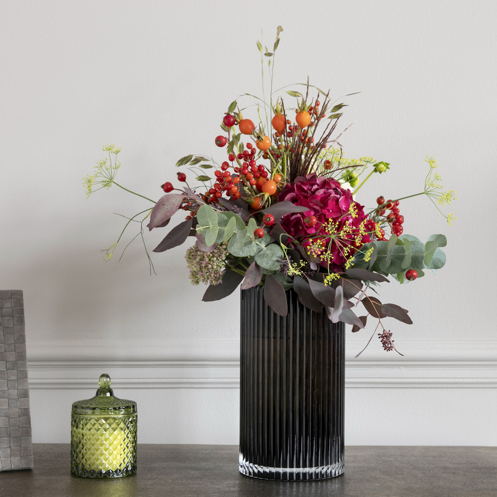 Vase Cannella 25 cm Grau