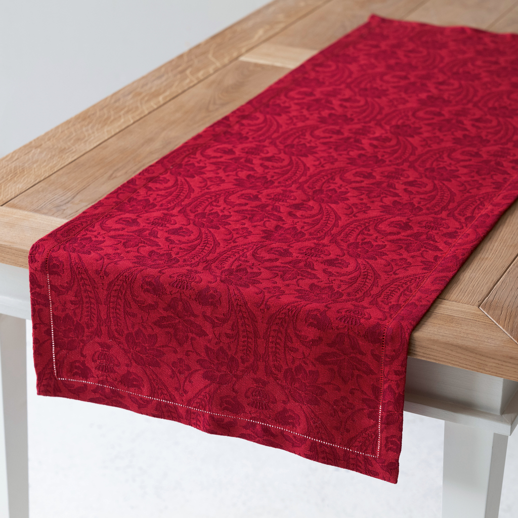 Donna di Coppe Tischläufer 40 x 140 cm Rosso Donna di Coppe Tischläufer 40 x 140 cm Rosso