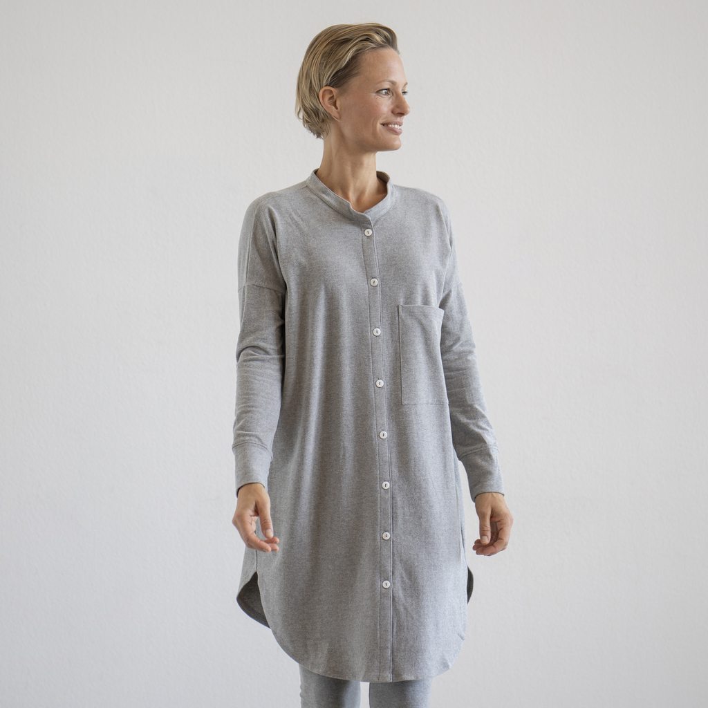 Sunday in Bed X Torquato Langjacke Clarice Grau L Sunday in Bed X Torquato Langjacke Clarice Grau L