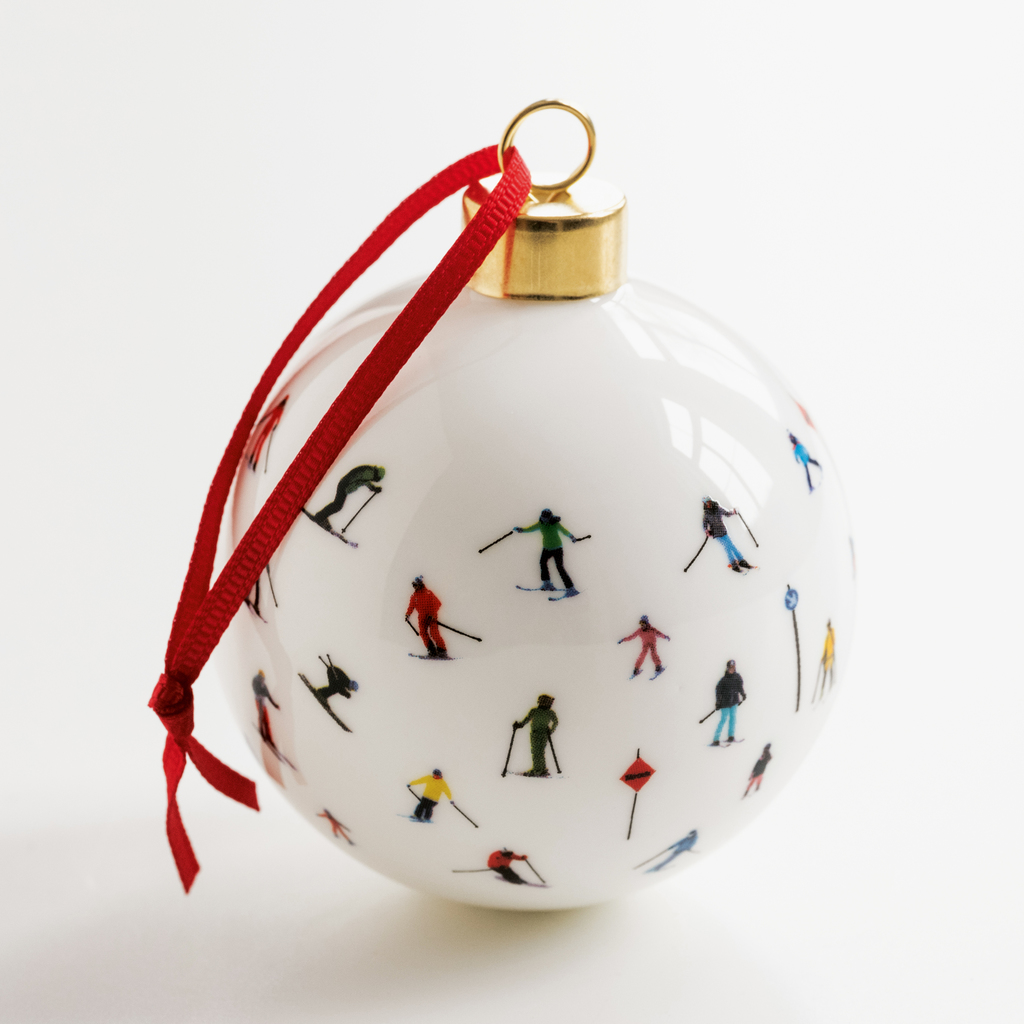 Bone China Christbaumanhänger Marker Bone China Christbaumanhänger Marker