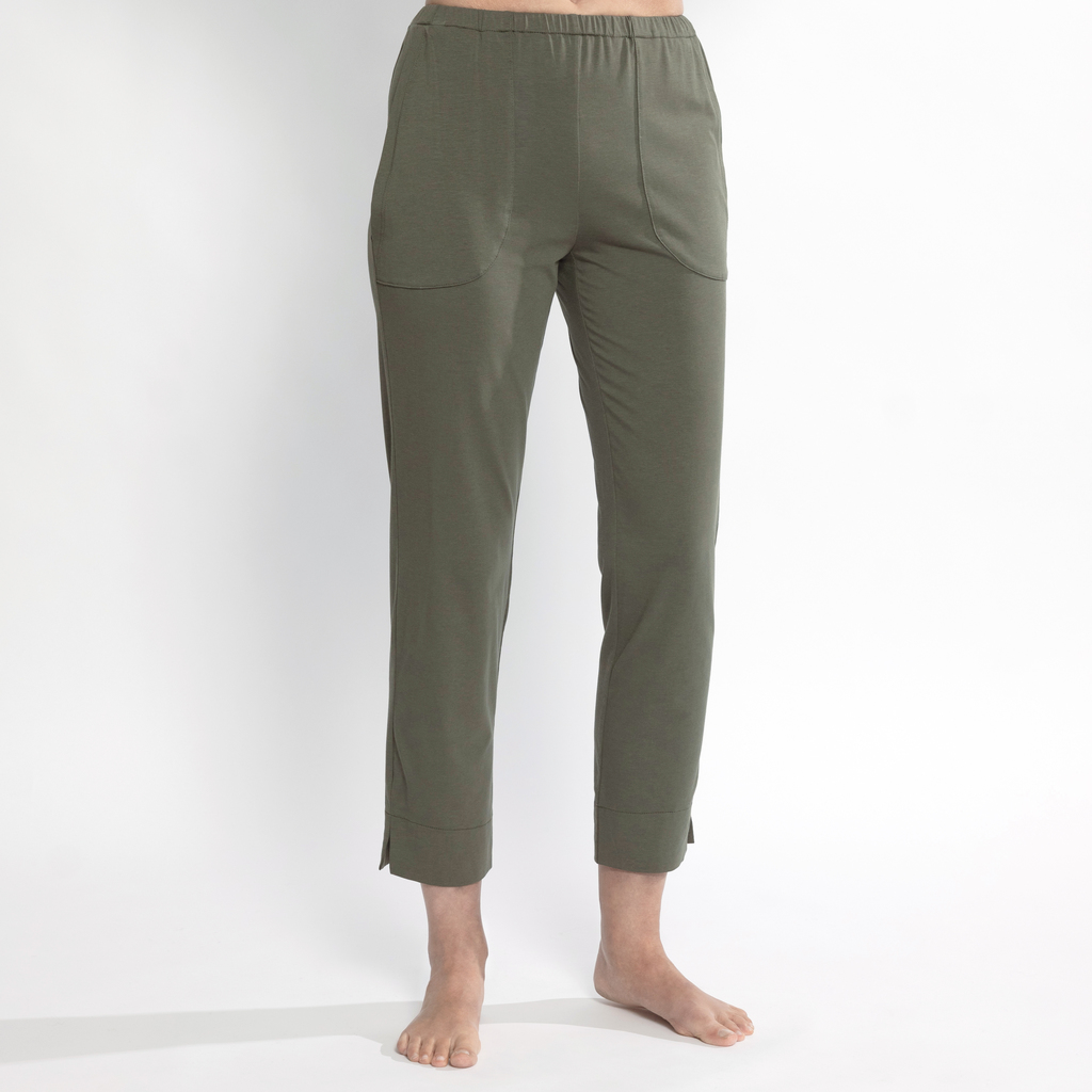 Sunday in Bed X Torquato Pyjamahose Pure Olive S - 3 Sunday in Bed X Torquato Pyjamahose Pure Olive S - 3