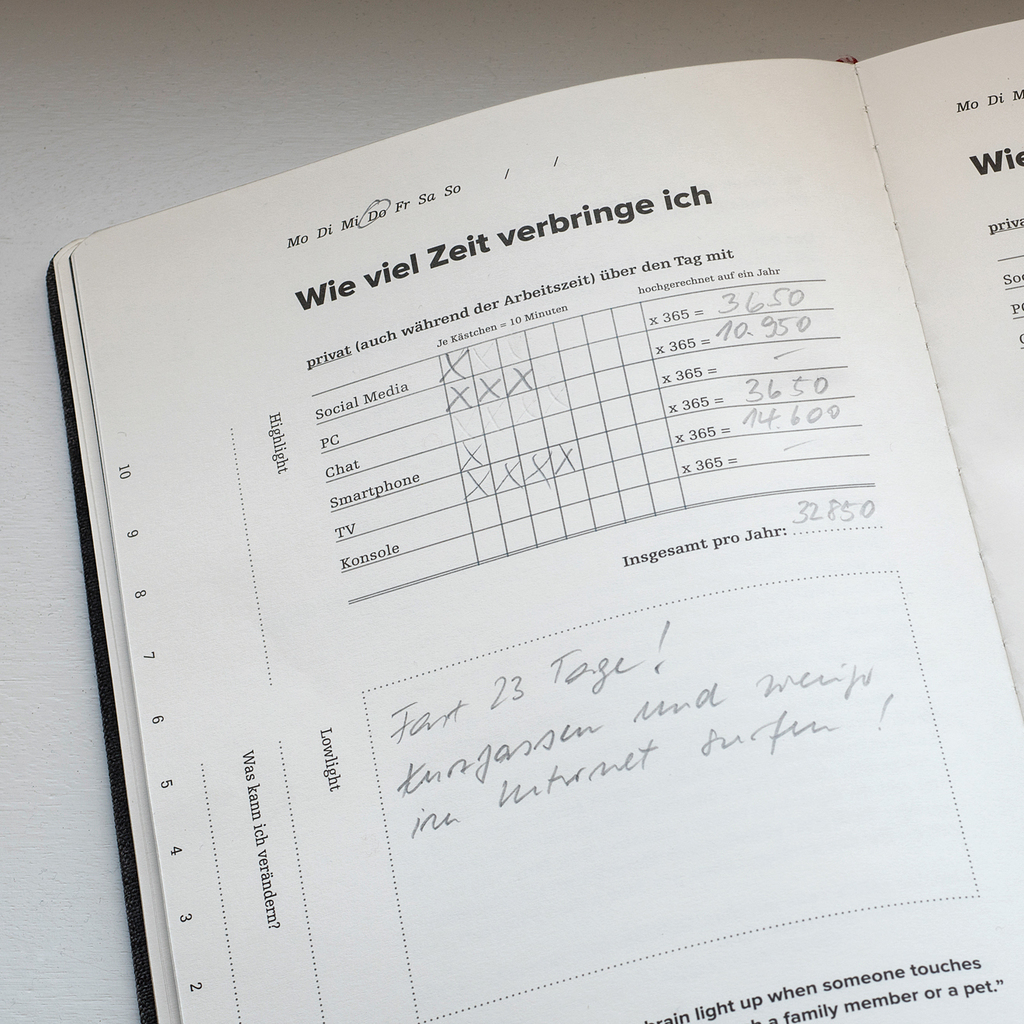 Change Journal A5 Anthrazit - 3