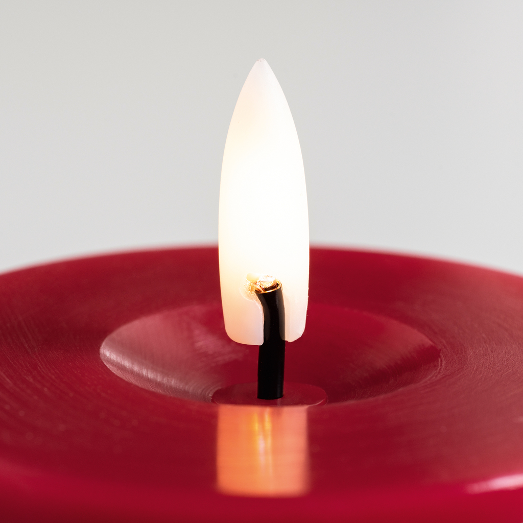 Ester & Erik LED Stumpenkerze Nougat Note 15 cm - 5