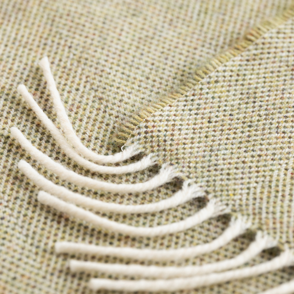 McNutt X Torquato Merino-Wolldecke Green - 2