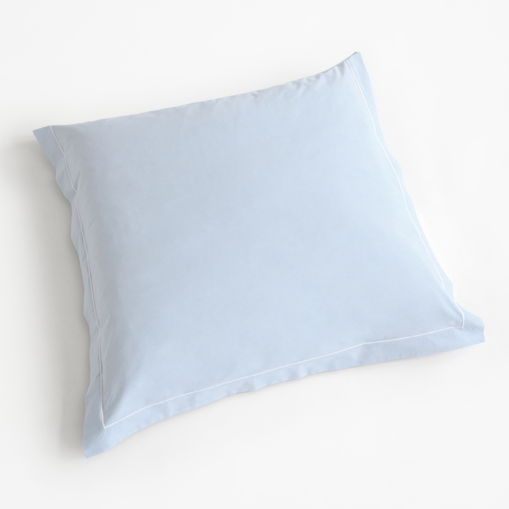 Kissenbezug Perkal Blau 80 x 80 cm Kissenbezug Perkal Blau 80 x 80 cm