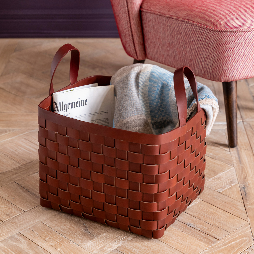 Lederkorb Geflecht - 2