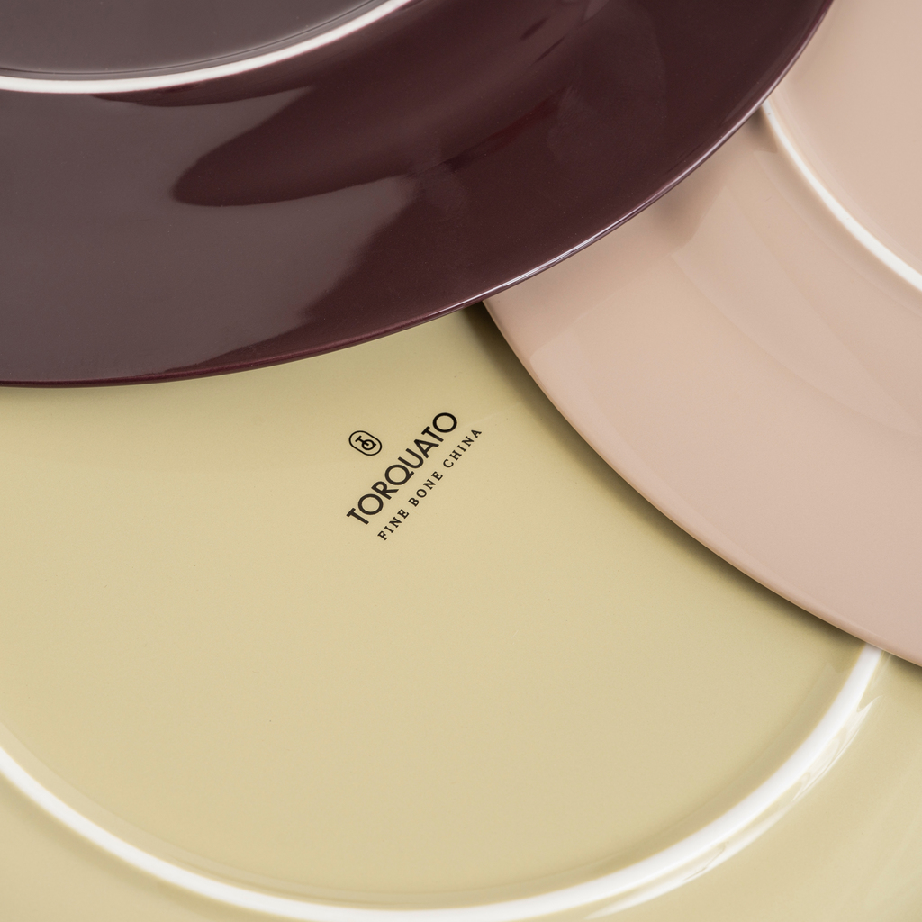 Platzteller Fine Bone China Altrosa
