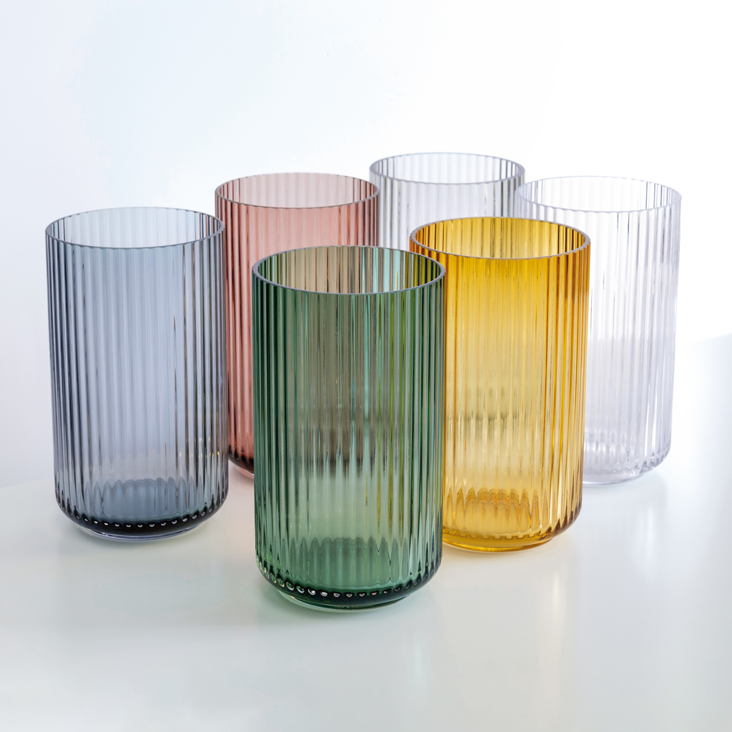 Lyngby-Vase Klein Burgundy - 2
