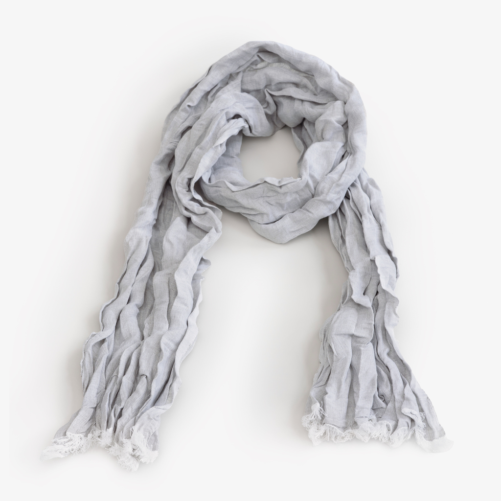 Skila Leinen-Baumwollschal Off/White Skila Leinen-Baumwollschal Off/White