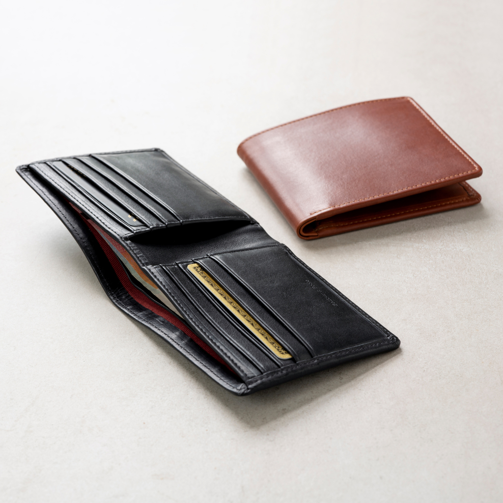 Balfour & Poole Portmonnaie mit Kartenfächern Sattelbraun - 4
