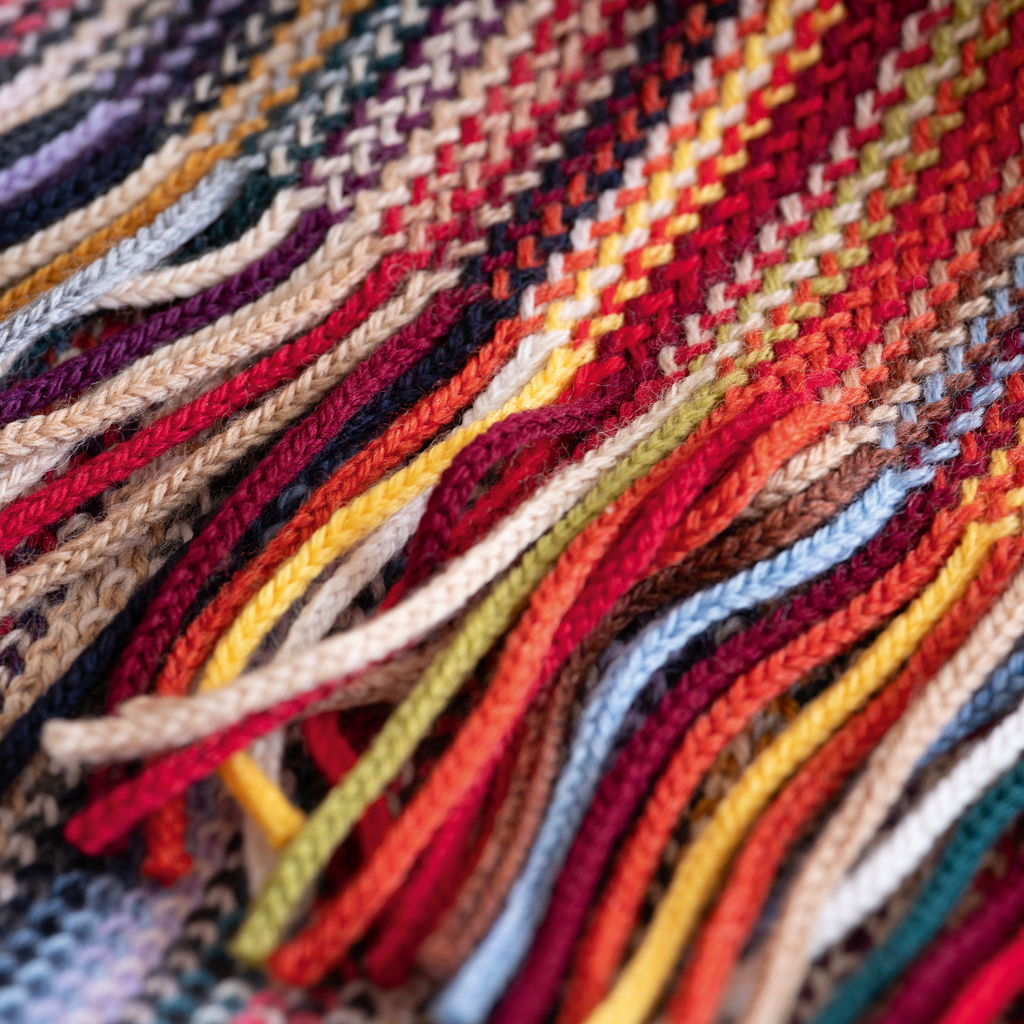 Raschelschal aus Schurwolle - 4 Raschelschal aus Schurwolle - 4