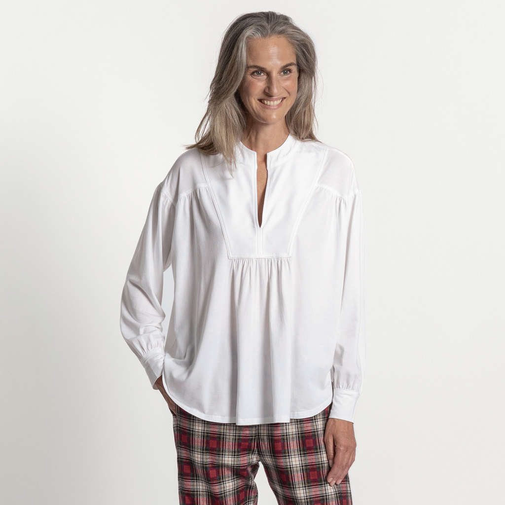 Sunday in Bed X Torquato Shirt Hailey Weiß S Sunday in Bed X Torquato Shirt Hailey Weiß S