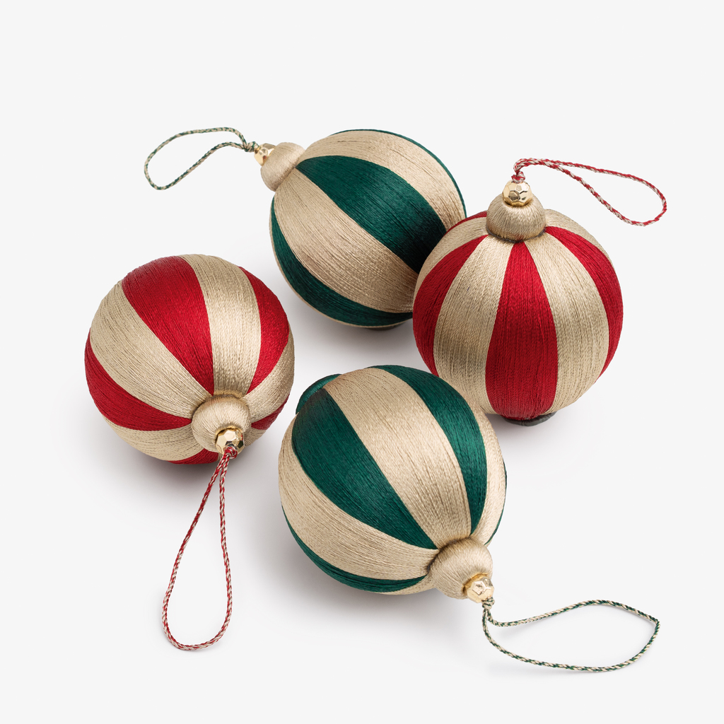 Christbaumkugeln Itomaki 4er-Set Christbaumkugeln Itomaki 4er-Set