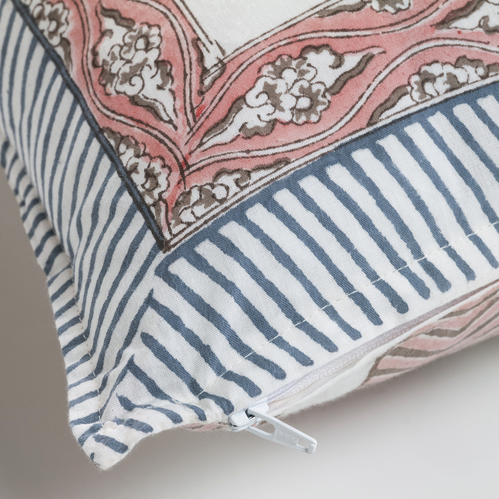 Kissen Blockprint Mughal Palm