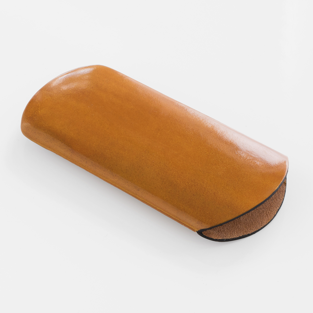 CAF Brillenetui Leder Ocker groß CAF Brillenetui Leder Ocker groß