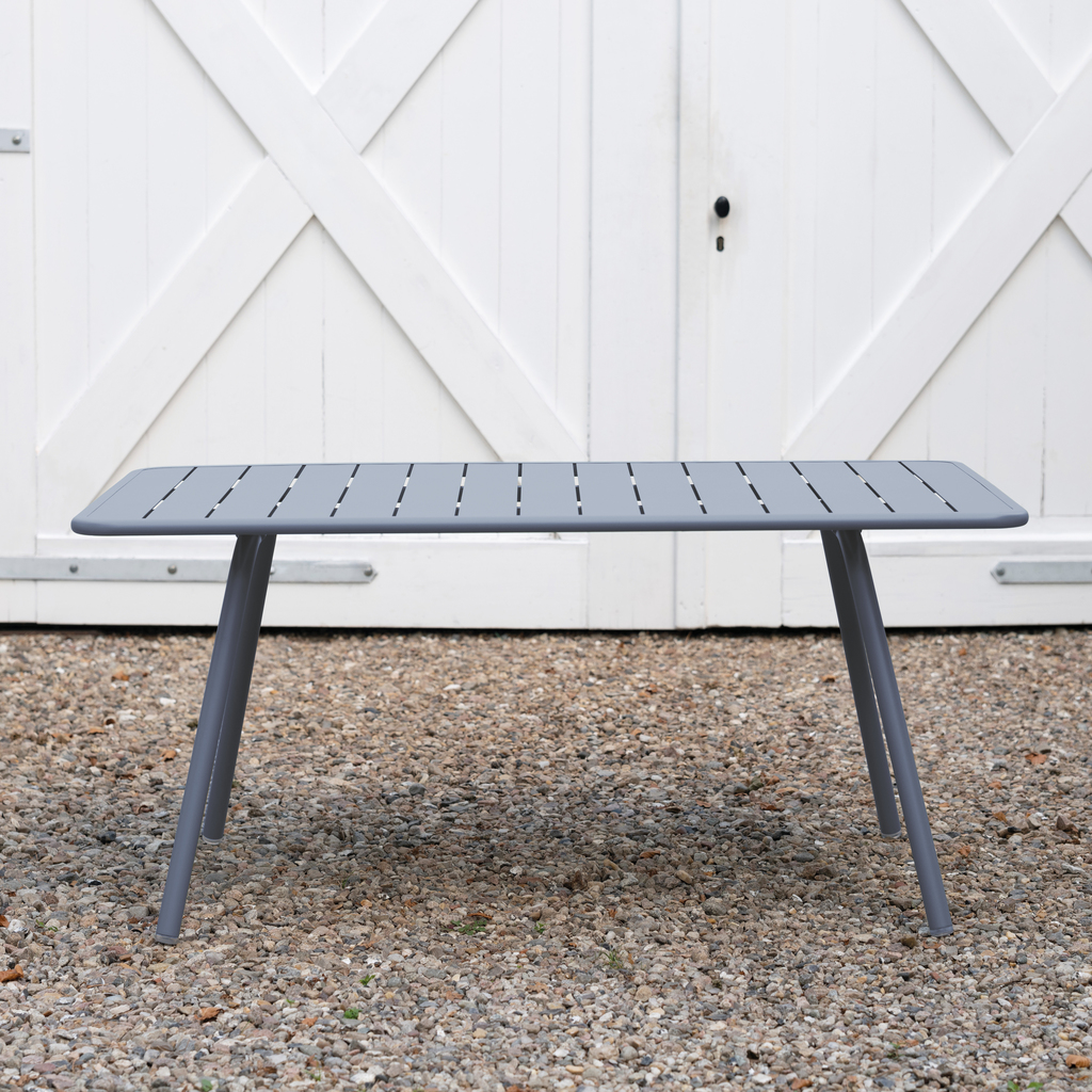 Fermob Gartentisch Luxembourg 165x100 Gewittergrau