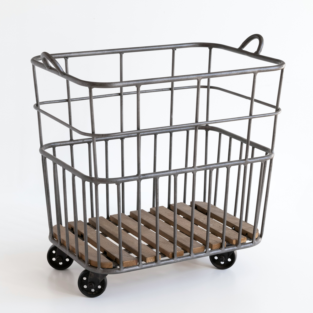Metall-Trolley auf Rädern - 2