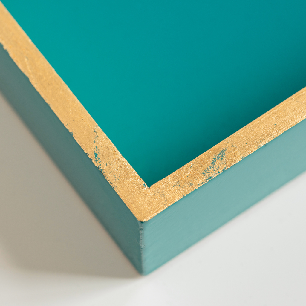 Lacktablett Shimura Türkis - 3 Lacktablett Shimura Türkis - 3