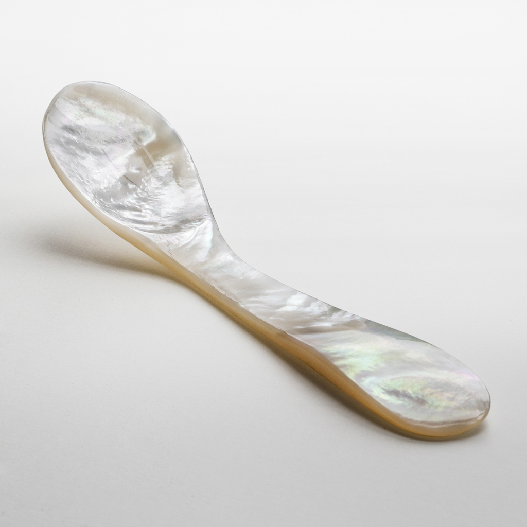 Perlmutt-Eierlöffel Perlmutt-Eierlöffel