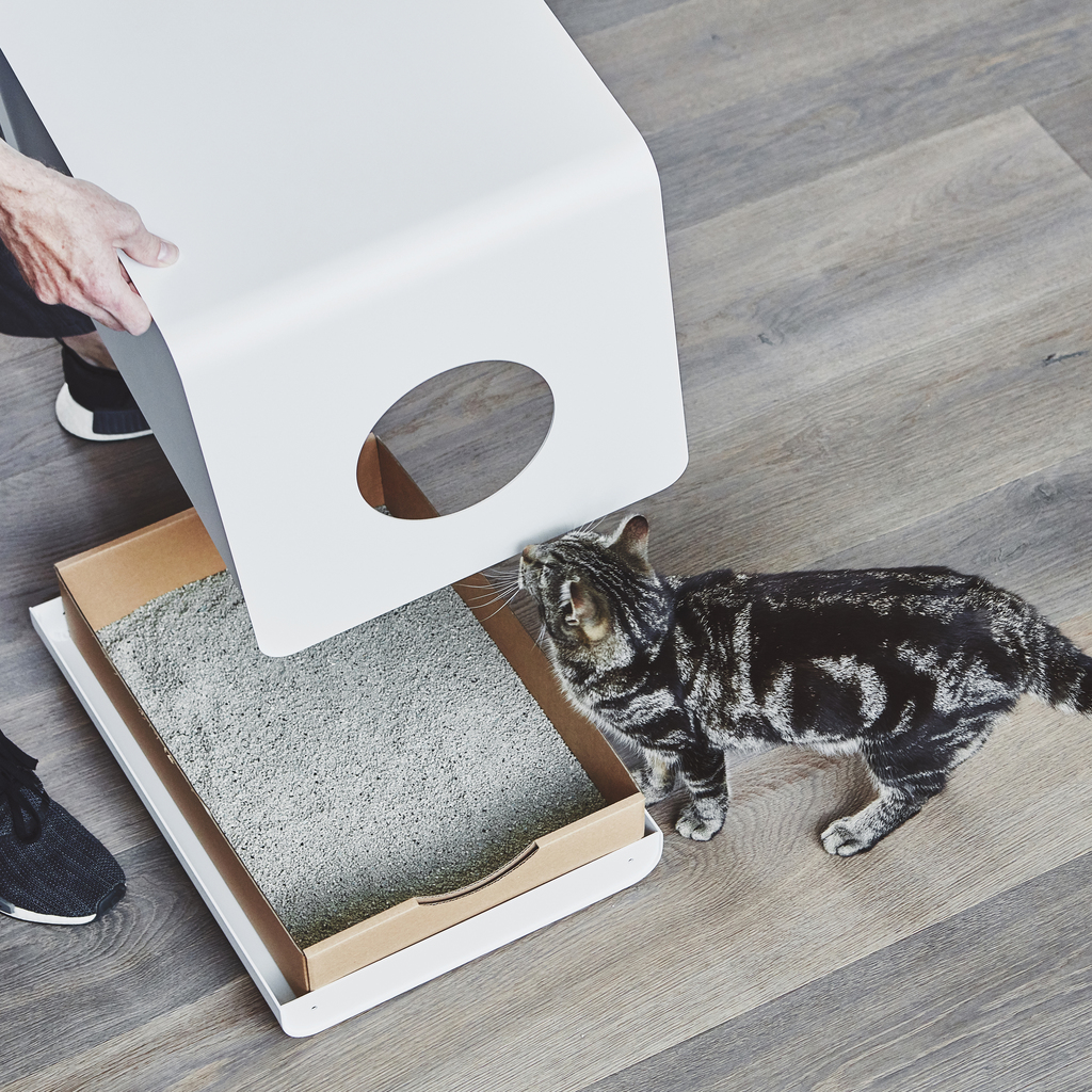 MiaCara Sito Katzentoilette Weiß - 3
