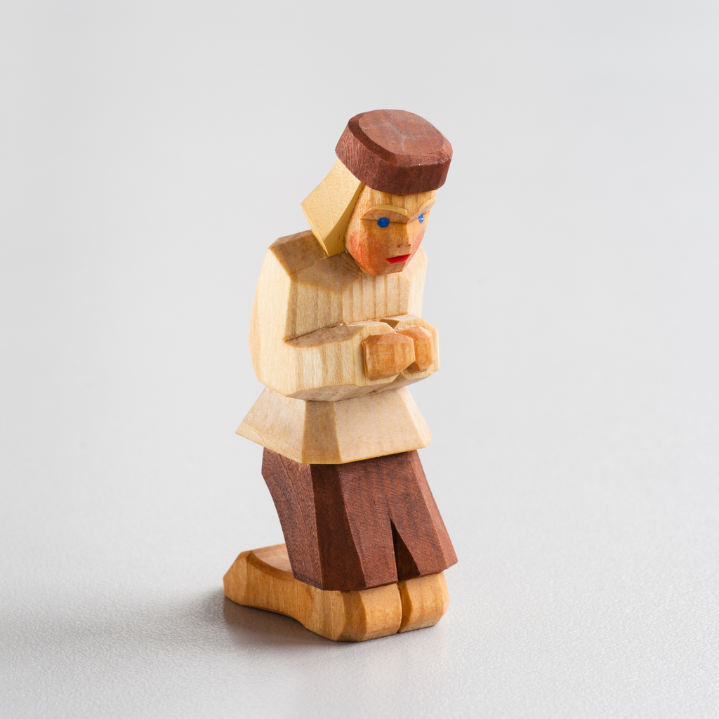 Sievers-Hahn Krippenfigur Hirte kniend Sievers-Hahn Krippenfigur Hirte kniend