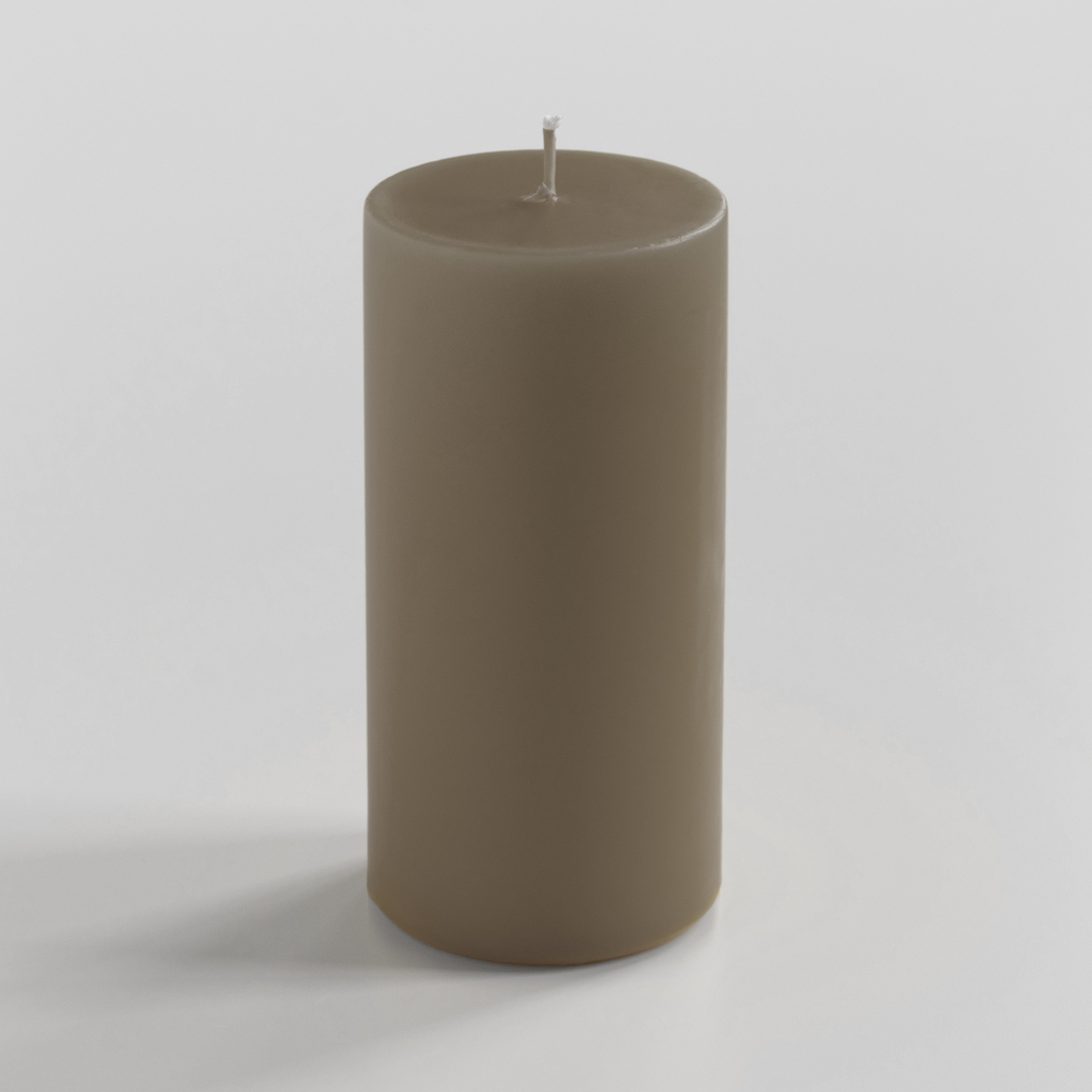 Ester & Erik Stumpenkerze 15 cm Ø 7 cm Nougat Ester & Erik Stumpenkerze 15 cm Ø 7 cm Nougat