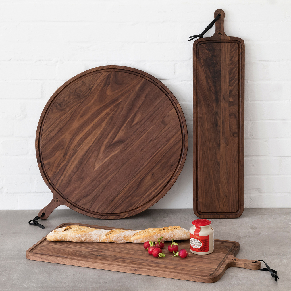 Walnussbrett Rechteckig - 4 Walnussbrett Rechteckig - 4