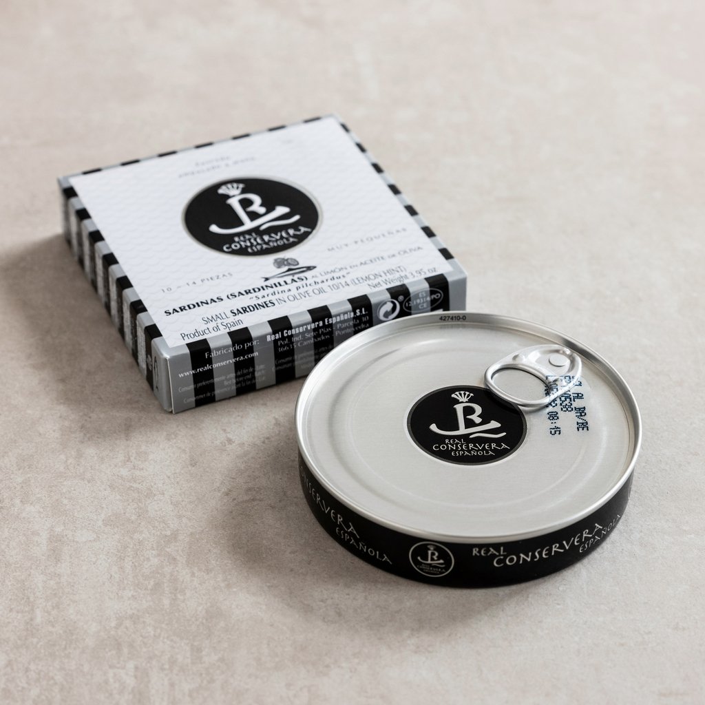 Sardinen in Olivenöl und Zitrone 112 g Sardinen in Olivenöl und Zitrone 112 g