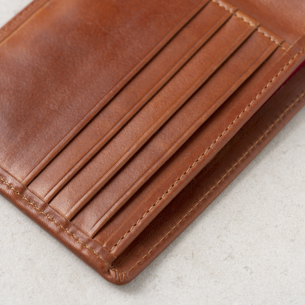 Balfour & Poole Portmonnaie mit Kartenfächern Sattelbraun - 5