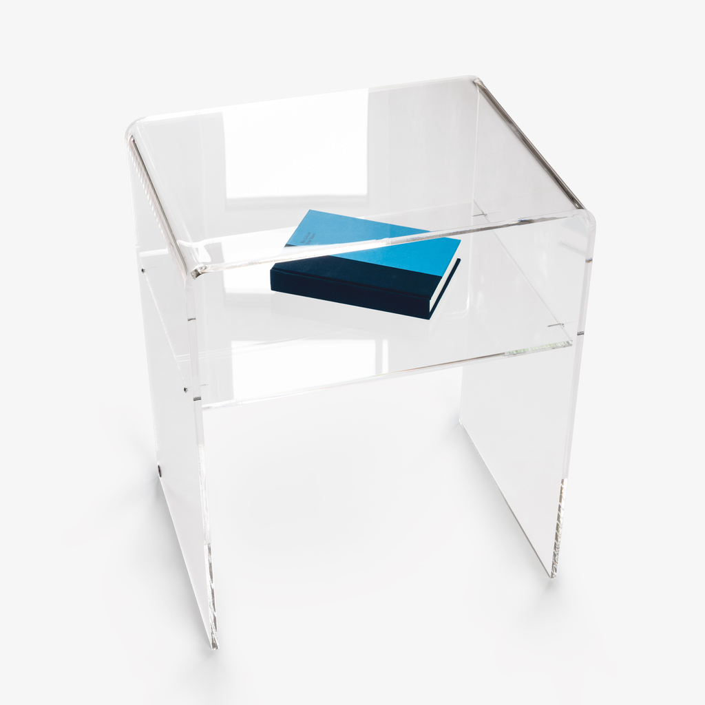 Acryl-Beistelltisch Klar 60 cm - 4